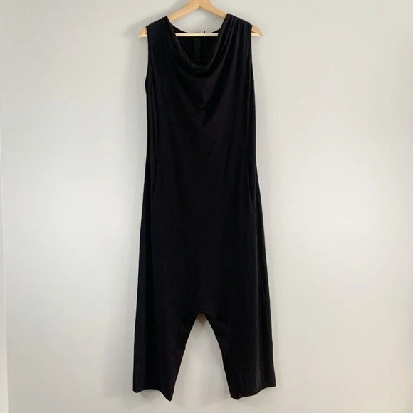 Rundholz Black Label Womens Jumpsuit Avant-garde Lagenlook Cotton Drop Crotch S - Picture 1 of 15